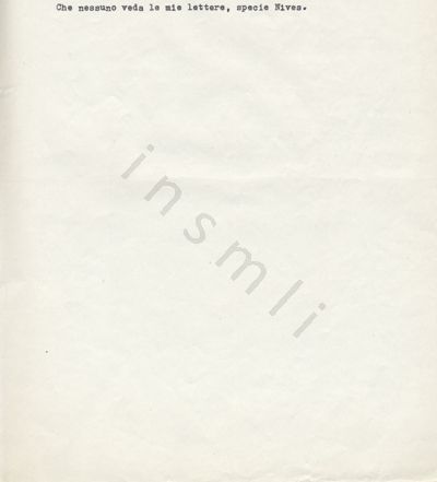 L’immagine riproduce parzialmente la seconda facciata dell’ultima lettera di Attilio Basso dal carcere, scritta alla madre quattro giorni prima di essere fucilato a Ca’ Giustinian.